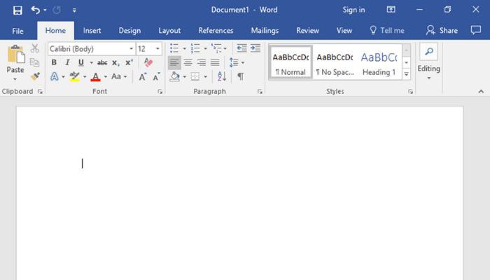 The image shows a Word document. — Word