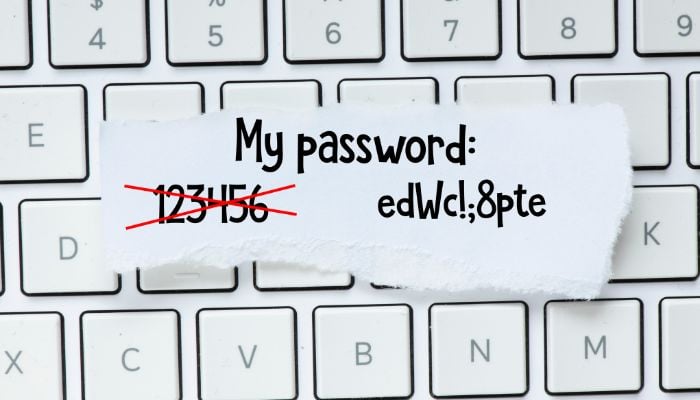 A representative picture illustrating password making. — Canva