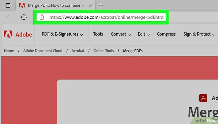 How to combine PDF files without any third-party app