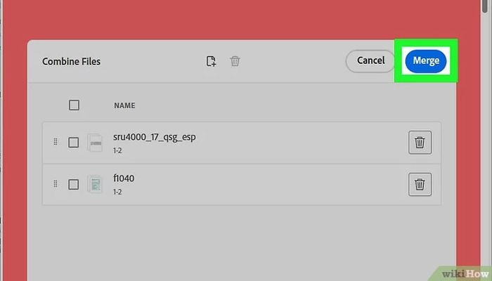 How to combine PDF files without any third-party app
