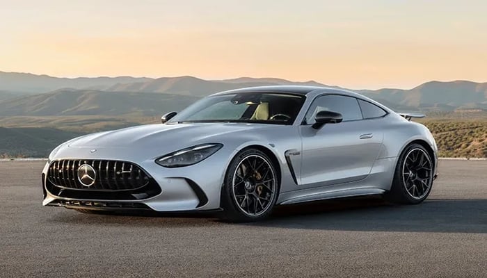 An undated image 2024 Mercedes-AMG GT. — MBUSA