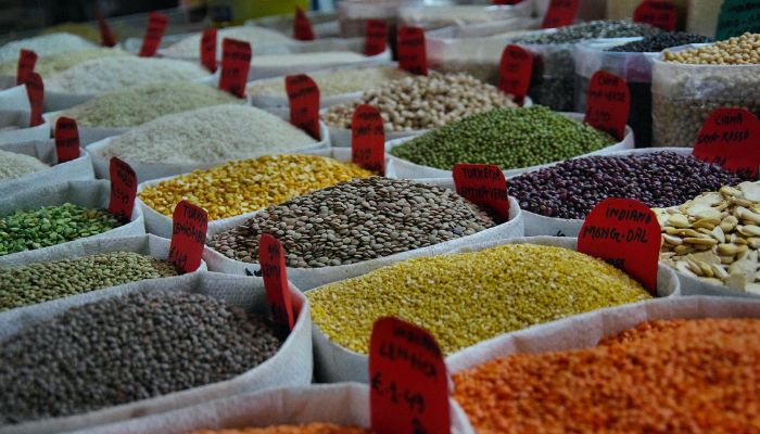 The image shows different grains.— Pexels