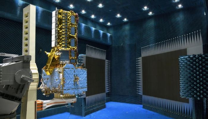 The NISAR satellite stayed in this ISRO antenna testing facility for 20 days in September as engineers evaluated the performance of its L- and S-band radar antennas. — ISRO