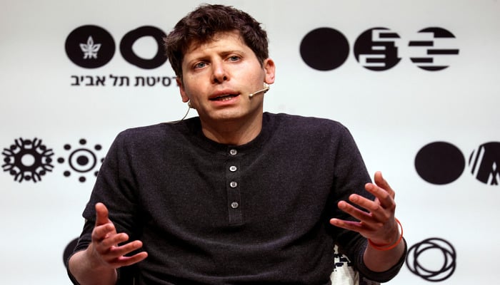 Sam Altman, CEO of OpenAI speaks during a talk at Tel Aviv University in Tel Aviv, Israel June 5, 2023. — Reuters/File