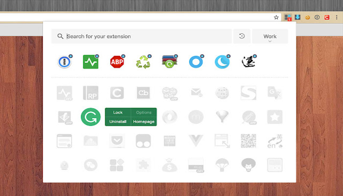 A representational image displays the user interface of Google Chromes extension manager. — Google