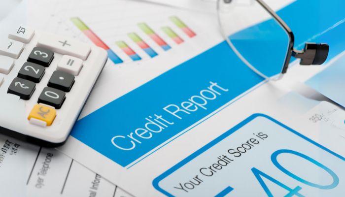 An undated image illustrating a credit report. — Canva