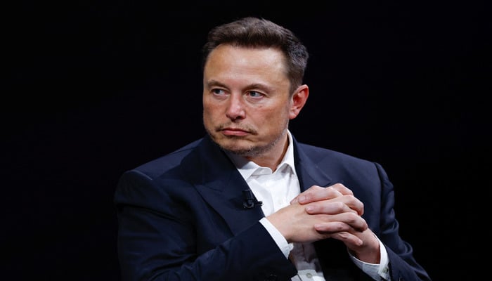 Elon Musk attends Viva Technology conference at the Porte de Versailles exhibition centre in Paris, France, June 16, 2023. — Reuters