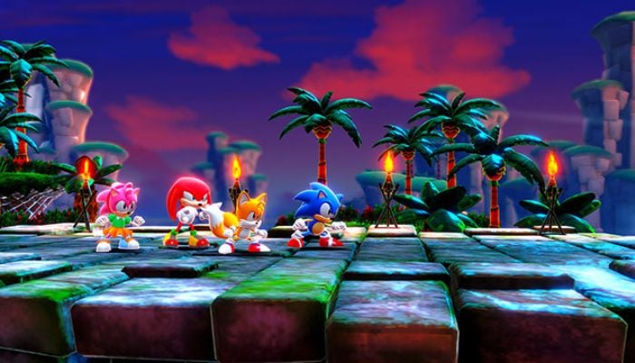 The image shows Sonic Superstar gameplay. — Sonic Superstars