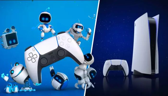 The image shows Play Station 5. — Sony