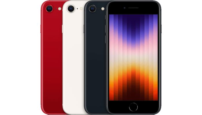 iPhone SE 4 will succeed iPhone SE 3 illustrated in the picture. — Apple