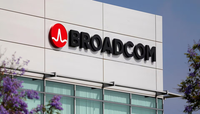 Broadcom Limited company logo is pictured on an office building in Rancho Bernardo, California May 12, 2016. — Reuters
