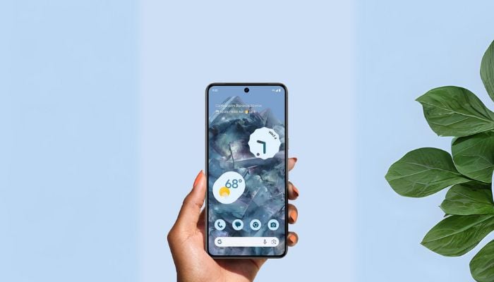 An undated image illustrating The Pixel 8 Pro. — Google