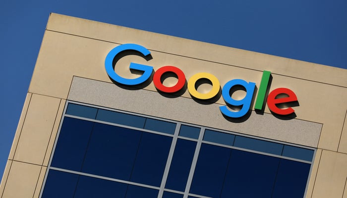 The Google logo is pictured atop an office building in Irvine, California, U.S. August 7, 2017. — Reuters