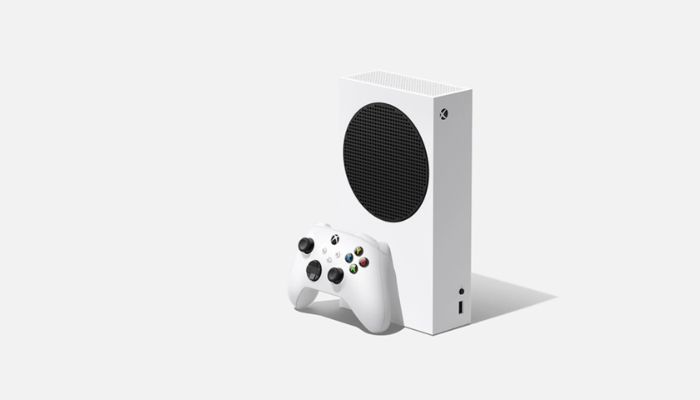 An undated image illustrating Xbox Series S. — Microsoft