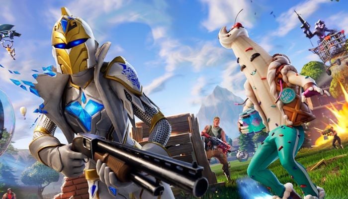 The image shows characters from Fortnite. — X/@FortniteStatus