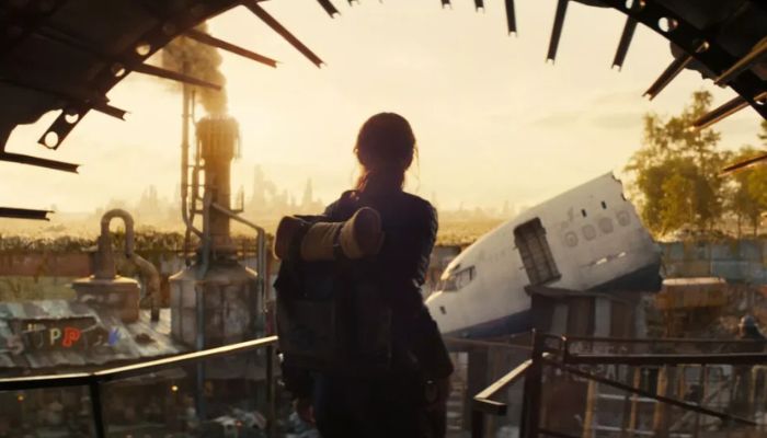 The image shows a snapshot from the Fallout trailer. — Amazon