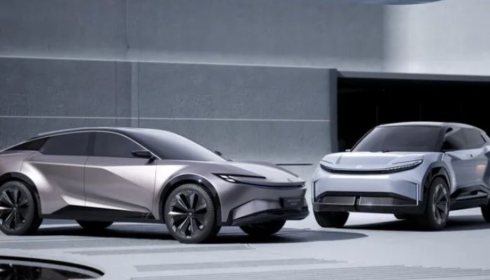 An undated image illustrating Toyota vehicles. — Toyota