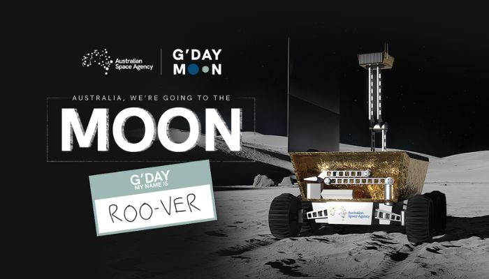 The image shows Roo-ver by the Australian Space Agency, the rover that will go to the moon. — X/@AusSpaceAgency