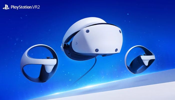 An undated image illustrating PlayStation VR2. — PlayStation