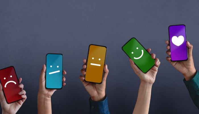 An undated image illustrating smartphones. — Canva