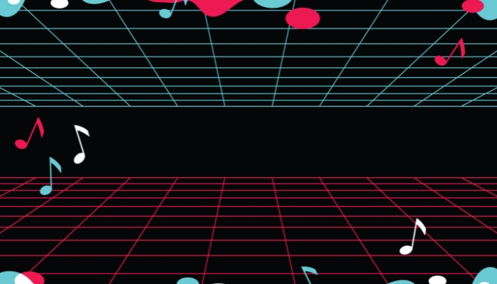An undated image illustrating of TikTok UI. — Canva