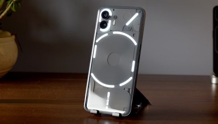 An undated image illustrating Nothing Phone 2a. — Nothing
