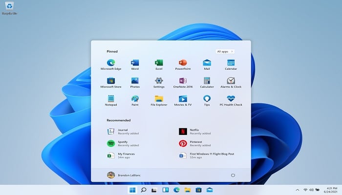 The image shows Windows 11 preview. — Windows Blog