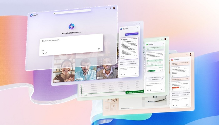 The image shows a preview of Microsoft Copilot. — Microsoft