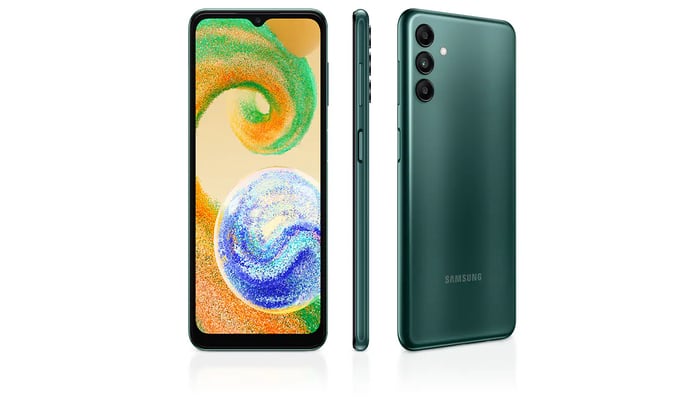 An undated image of Samsung Galaxy AO4s. — Samsung