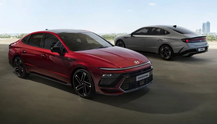 An undated image illustrating 2024 Hyundai Sonata. — Hyundai