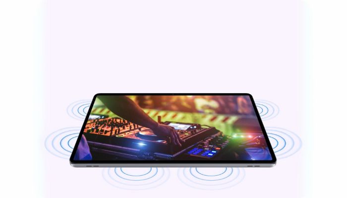 An undated image illustrating Honor Tablet 9. — Honor