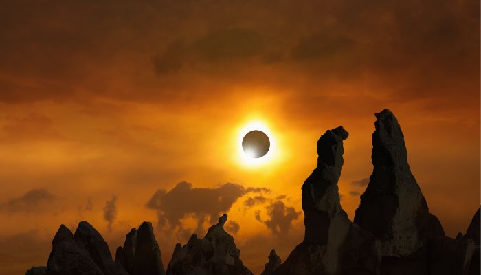 An undated image illustrating eclipse. — Canva