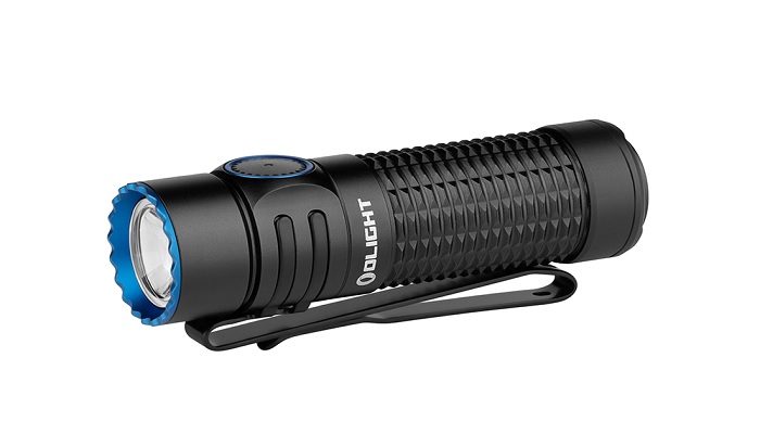 The image shows the Olight Warrior Nano in black. — Olight