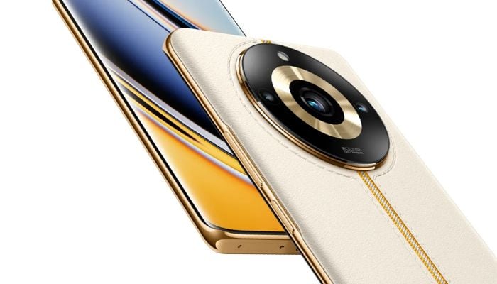 An undated image illustrating Realme 11 Pro+ 5G. — Realme
