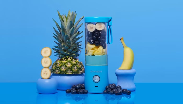 The image shows the BlendJet 2 portable blender. — Blendjet