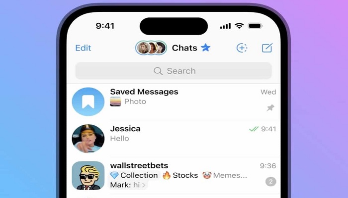 The image shows Telegram messages. — Telegram