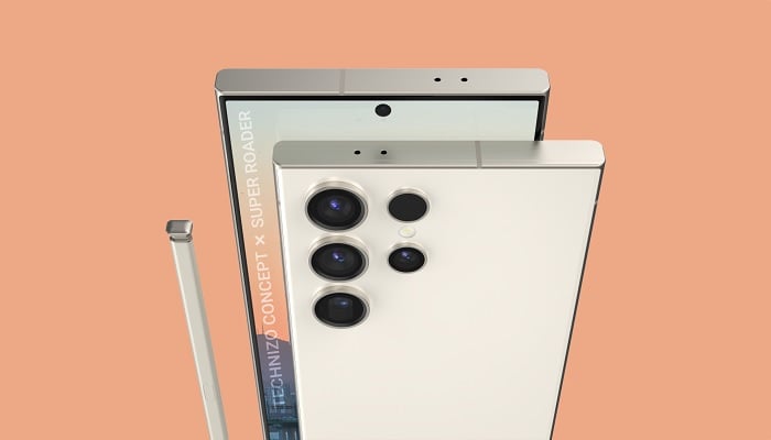 The image shows the Samsung Galaxy S24 revealed pen design. — X/@SamMobiles