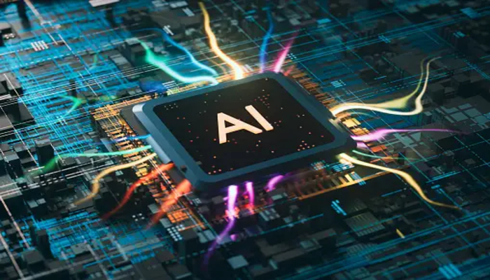 A representational image shows AI written on a computing chip. — Unsplash