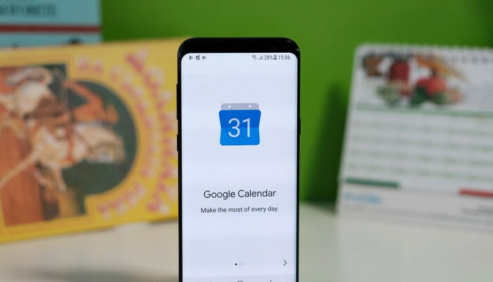 The image shows Google Calendar opened on a mobile screen.—Phonearena