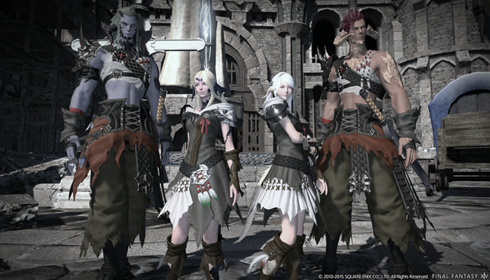The image shows a screengrab from the Final Fantasy 14 game. — Finalfantasyxiv