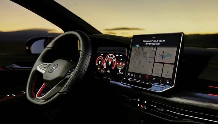 ChatGPT is seamlessly integrated into the IDA voice assistant. — Volkswagen