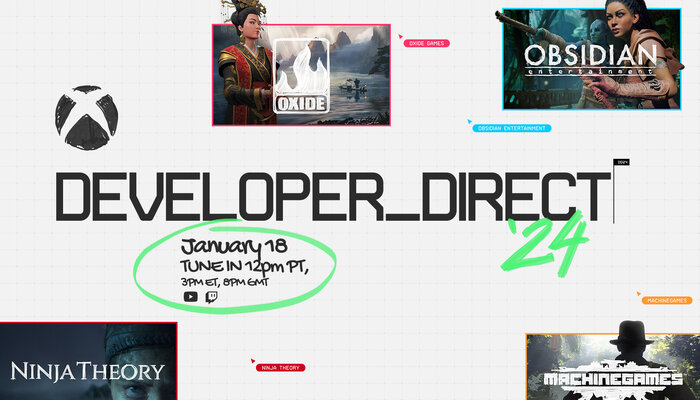 Xbox Developer Direct Banner — Microsoft