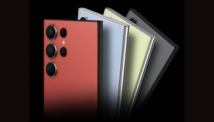 The image shows different colour varians of Samsung Galaxy S24 Ultra. — Samsungmembers