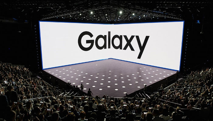 A still from the Galaxy Unpacked Event held in New York on August 23, 2017. — Samsung Newsroom
