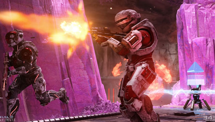 An undated image of the poster of Halo Infinites season 5. — 343 Industries