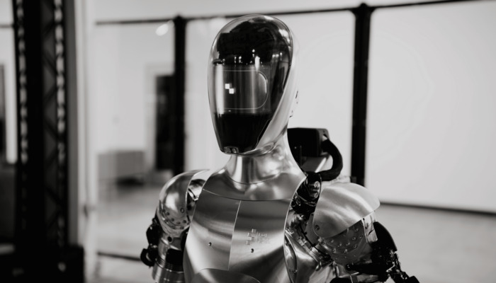 An undated image of a humanoid robot from Figure. — Figure