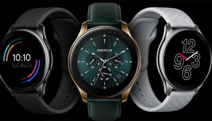 An undated image of the OnePlus smartwatch. — OnePlus
