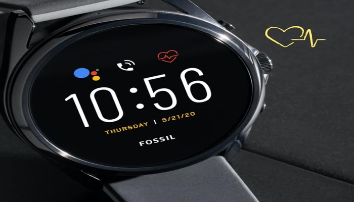 An undated image of Fossils Wear OS smartwatch. — Fossil
