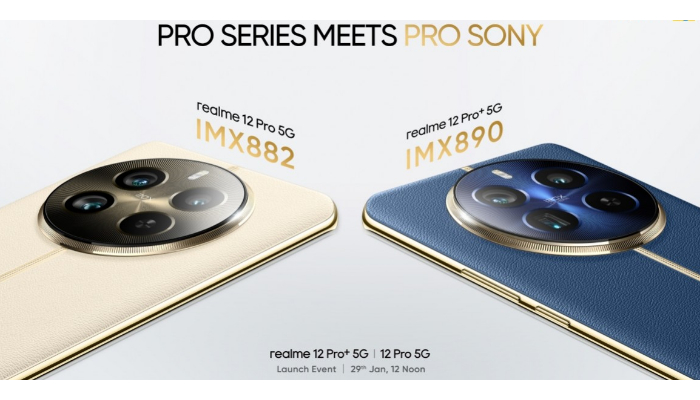 An image of the Realme 12 pro series. — GSMArena/File