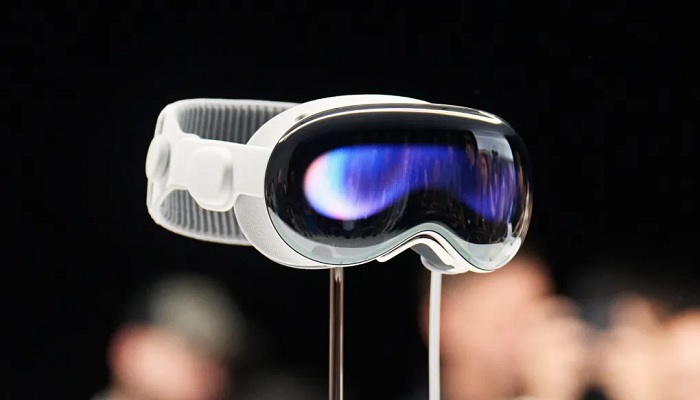 The image shows Apple Vision Pro. — Apple